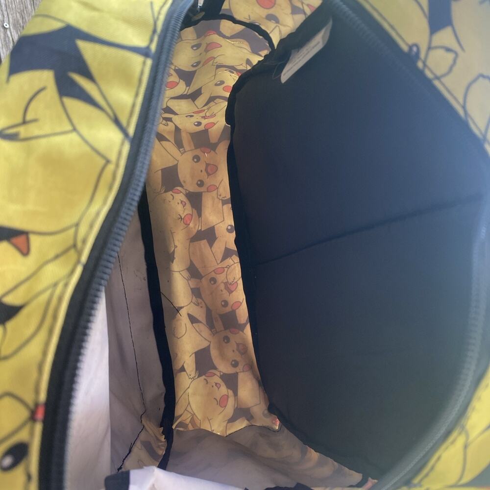 Pokémon Pikachu Black/Yellow Backpack - Picture 7 of 7